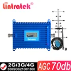 Ретранслятор сигнала Lintratek GSM LTE 2G 3G 4G усилитель сотового сигнала 900 2100 1800 850 ретранслятор 2G 4G 3G GSM LTE усилитель сигнала