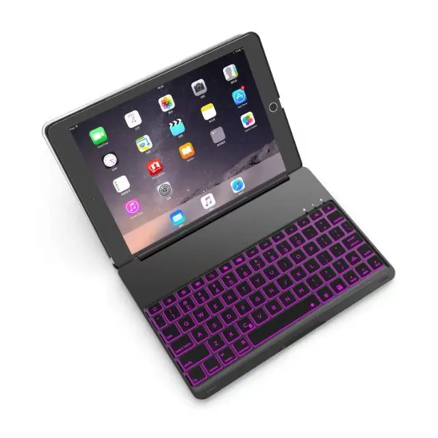 Чехол для планшетов с диагональю 2018 дюйма IPad 5 / 6 Air 2 Pro 9 7 чехол Bluetooth клавиатурой +