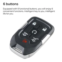 tioodre 6 button chevrolet smart proximity remote key car smart key 6 buttons 13580802 13508278 hyq1aa car door openercloser
