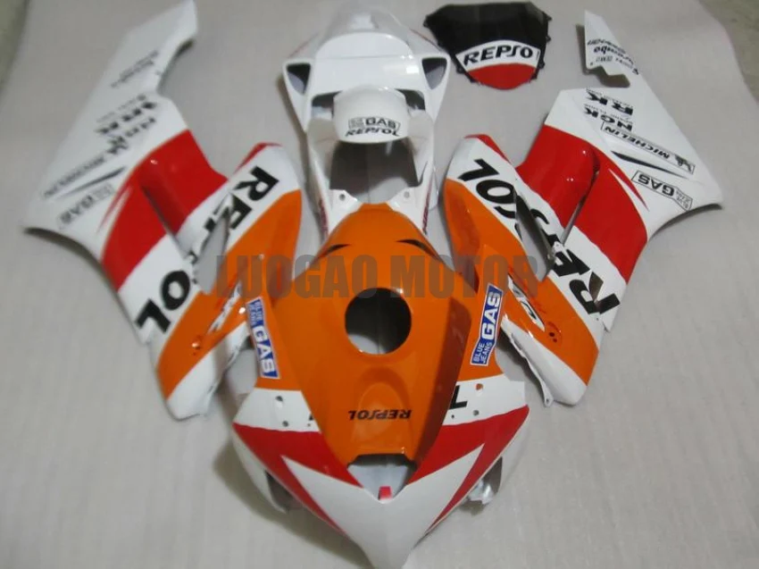 Впрыска Кузов по индивидуальному заказу оранжевый красный Белый Мотоцикл