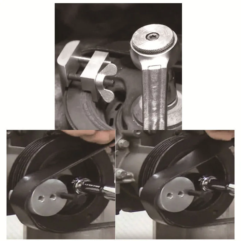 Вспомогательный гибкий эластичный ребристый шкив 5 шт. универсальный инструмент