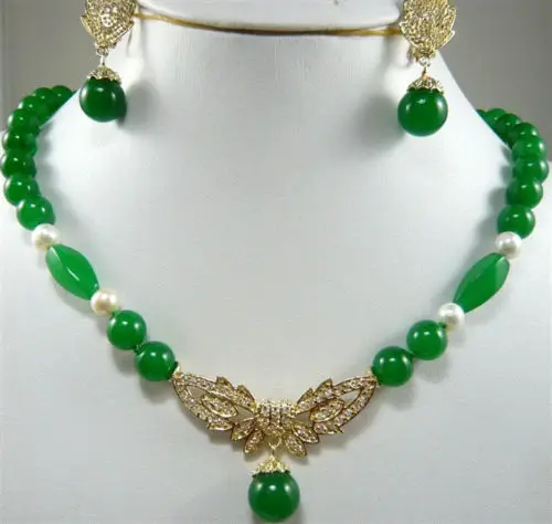 

Набор из белого/черного жемчуга и серёг, 6 цветов