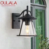 oulala outdoor wall sconces lamp classical led light waterproof home decorative for porch