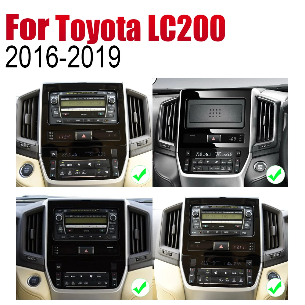 ZaiXi Авто DVD плеер GPS навигация для Toyota Land Cruiser LC200 2016 ~ 2019 автомобильный Android