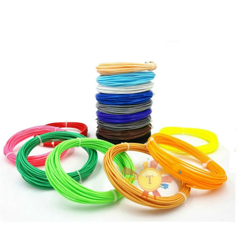 ABS/PLA-пластик для 3d-ручки 200 м 20 цветов 1 75 мм | Игрушки и хобби