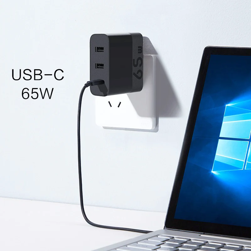 Фото Зарядное устройство ZMI USB 65 Вт 1C 45 18 1C2A для Android iOS Электроника Зарядное устройство ZMI USB 65 Вт 1C 45 18 1C2A для Android iOS Электроника
