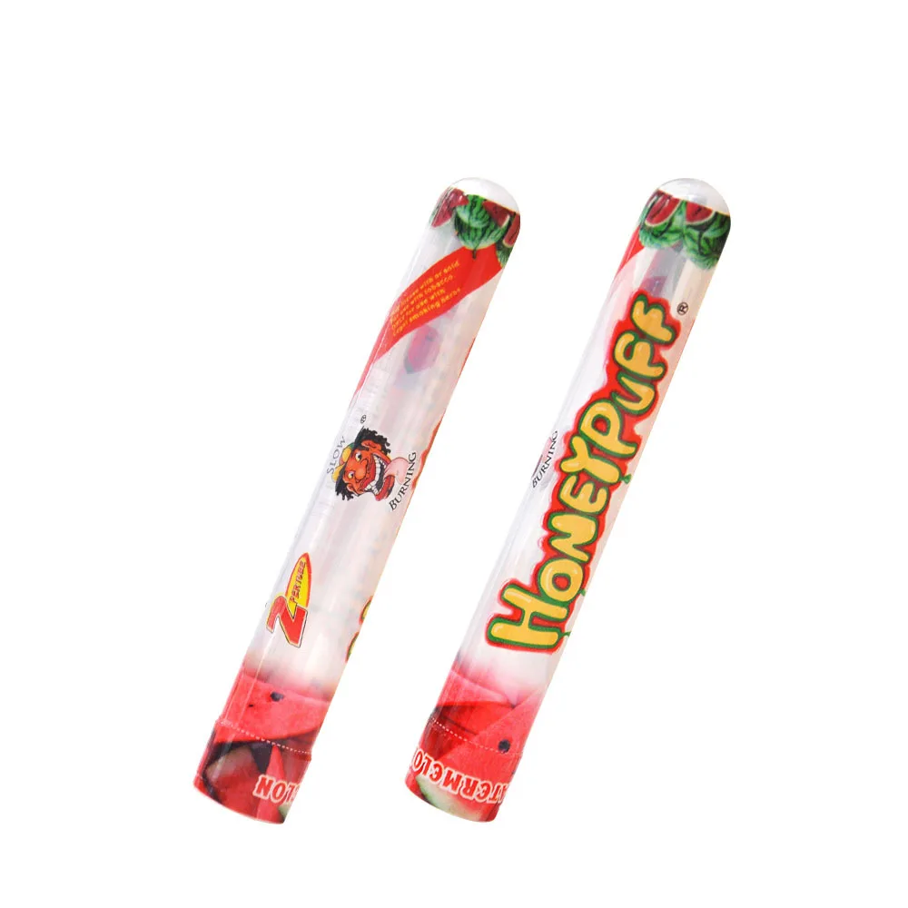 Прозрачная трубка для курения с фруктовым вкусом 1 коробка 24 шт одна 2 78 мм