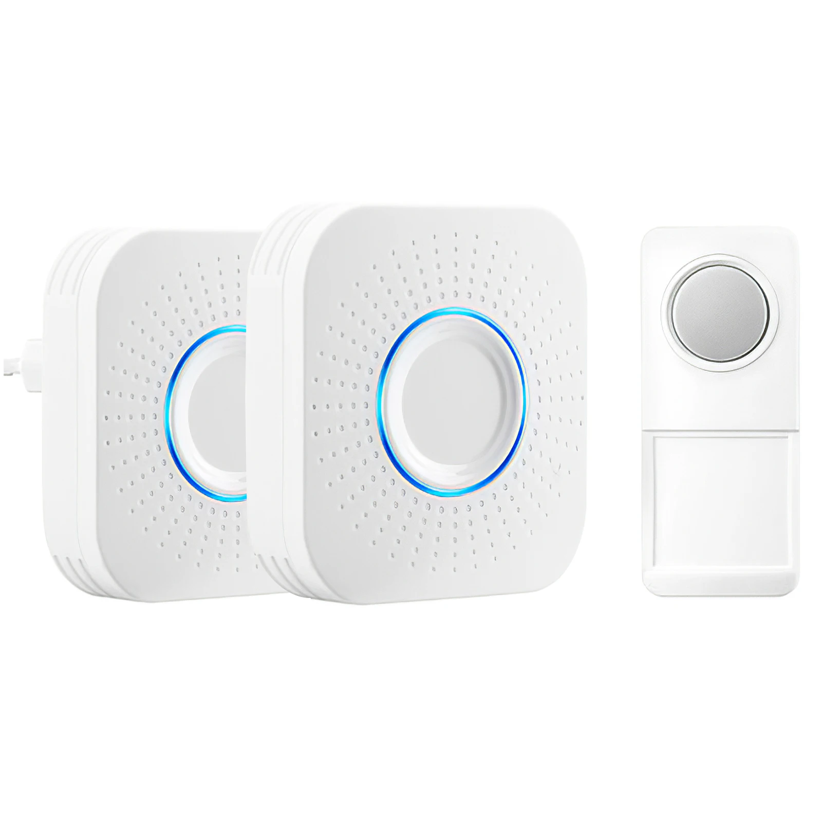 

Водонепроницаемый Домашний Беспроводной дверной звонок, умный электрический звонок 200 м с дистанционным управлением, 58 мелодий звонка, рег...