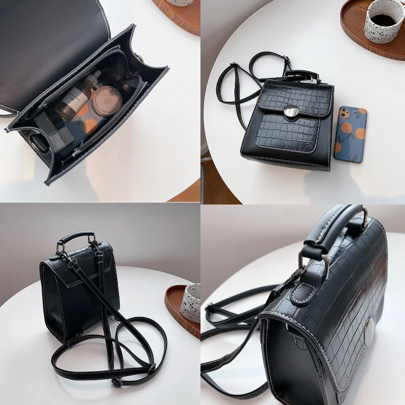 Мини-рюкзак для женщин с каменным узором модные кожаные рюкзаки трендовый