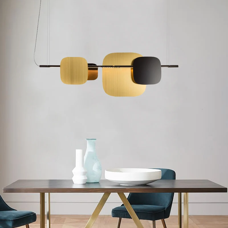 

Скандинавском металлический личность Ресторан Бар Люстра из фибролитов средей плотности современный контракт арт-дизайн исследование отт...