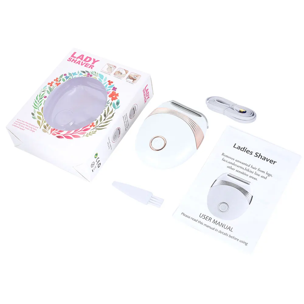 

Woman's Hair Epilator USB Charge Hair Removal Machine Electric Shaving Bikini Trimmer Legs Body Hair Depilador Wet & Dry Using