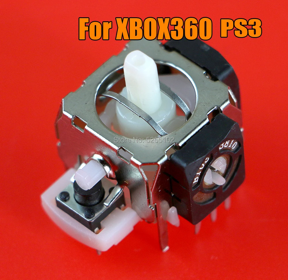 2 шт./лот 3D Аналоговый джойстик для XBOX 360 ps2 контроллер игровой сменный