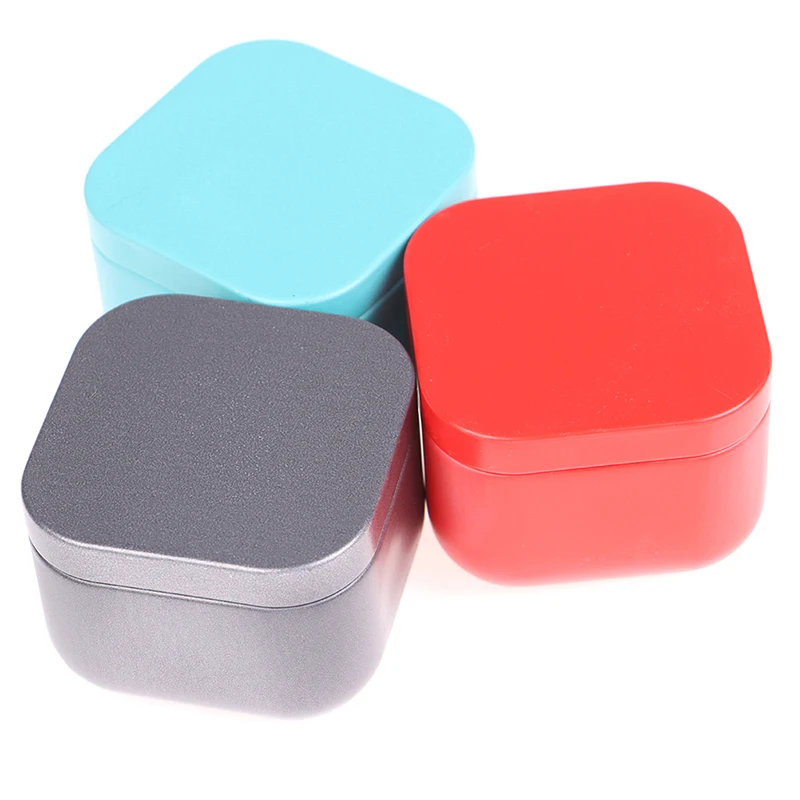 Mini Tin Box Sealed Jar Packing Boxes Jewelry Candy Small Storage Cans Coin Earrings Headphones Tea Case Containers | Дом и сад
