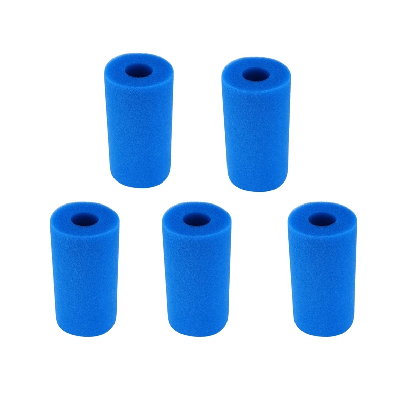 

5 шт. пенный фильтр губка для Intex Тип в Многоразовые моющиеся Плавательный Бассейн Аксессуары для аквариумного фильтра продвижение