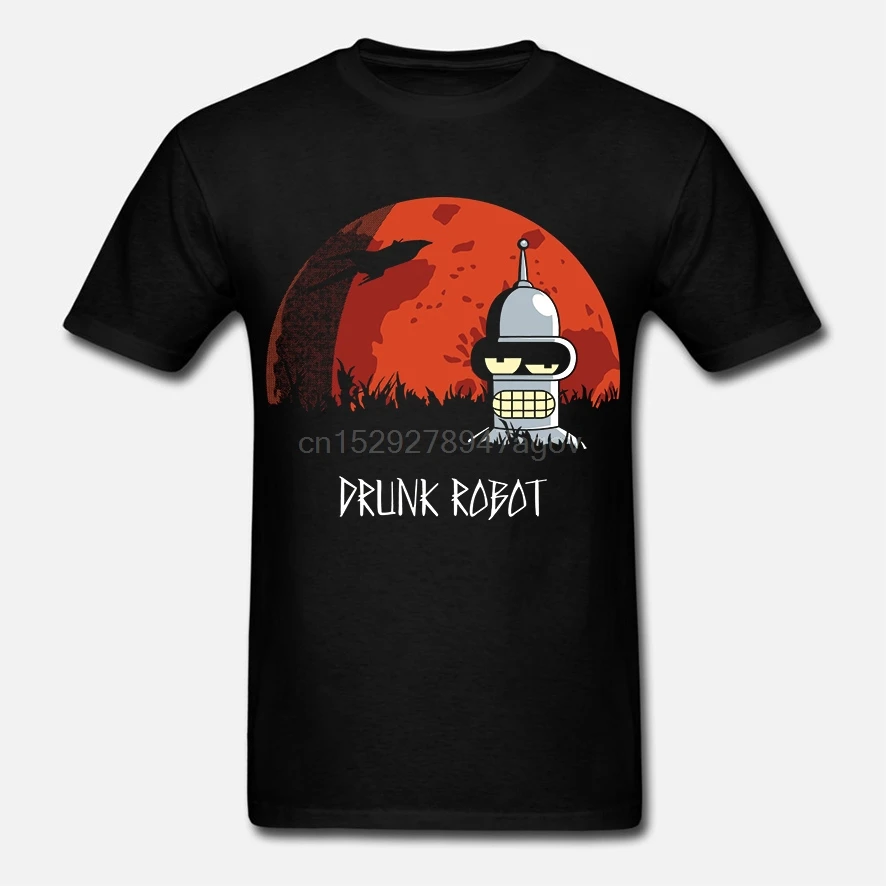 Мужская модная черная хлопковая Футболка с логотипом из фильма плохой пьяный