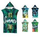 Пляжное полотенце из микрофибры, с капюшоном, Быстросохнущий