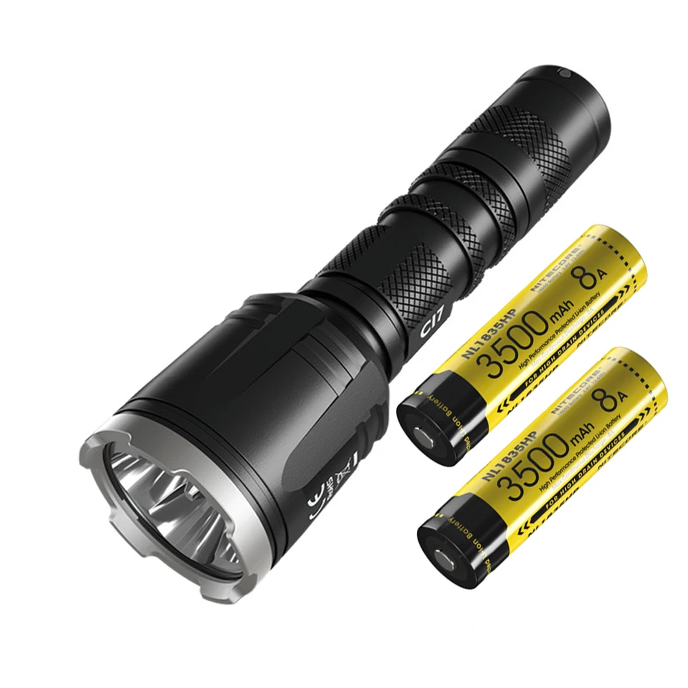 Новый тактический ИК-фонарик NITECORE CI7 4 * CREE XP-G3 S3 + SST-10-IR светодиодов макс. 2500 люмен