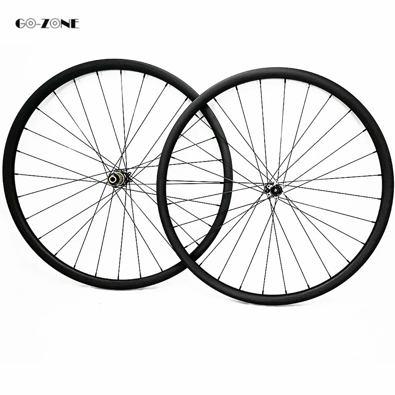 

Go-zone 29 inch mountain bike wheels XC 30x25mm tubeless disc mtb carbon wheel novatec D411SB D412SB 100X15 142X12 mtb wheelset
