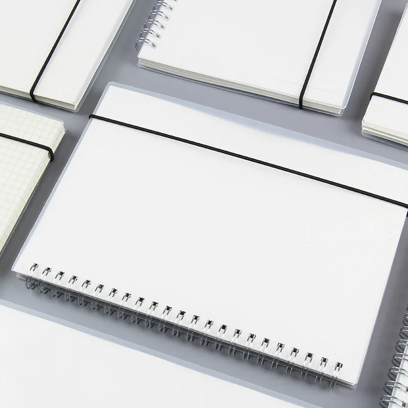 

Basic B5 Coil Notebook 160P Blank/Grid Paper Book Creative School Office Stationery Supplies