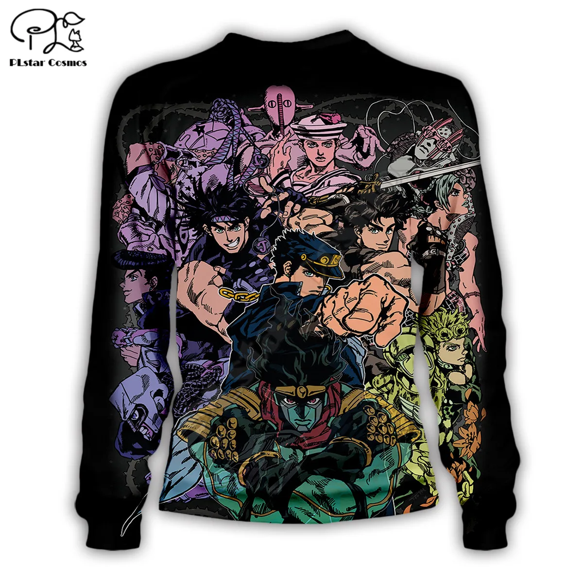 

jojo's bizarre adventure hoodies 3D printed Sweatshirt Hoodie Harajuku Autumn Streetwear women men Casual Tracksuit dropship