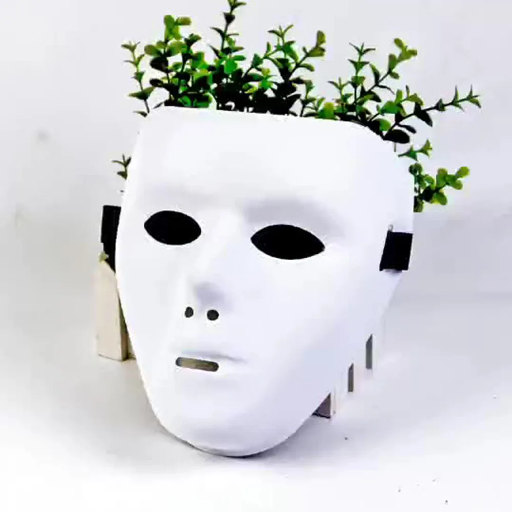 Лидер продаж забавные белые маски JabbaWockeeZ для женщин и мужчин косплея маскарадный