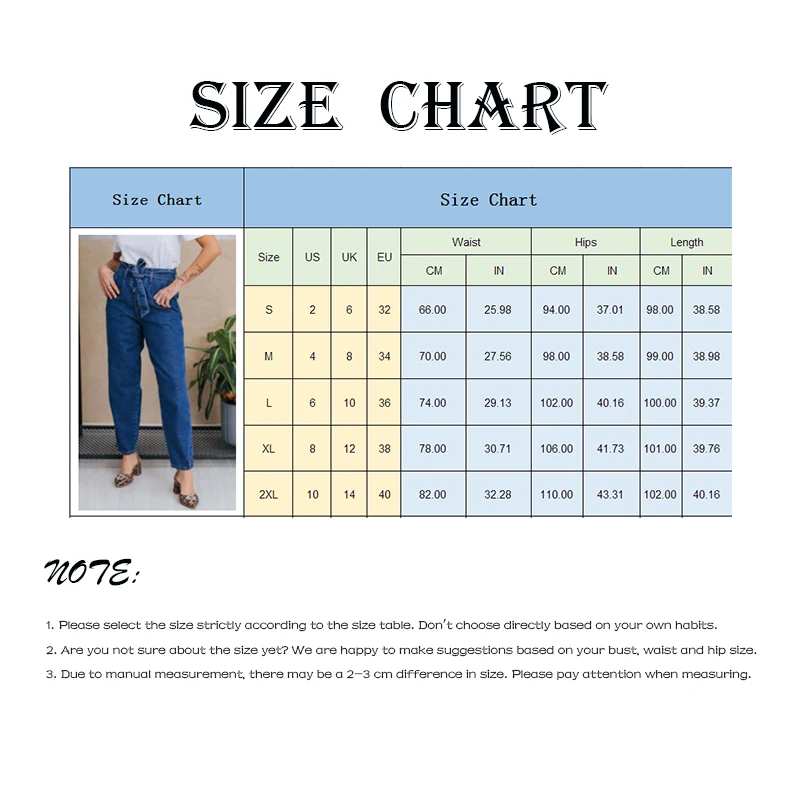 

Vintage Loose Pants For Women Blue Jeans Streetwear Women High Waisted Jeans With Belt Snowflake Pattern Non Stretch Denim Pants