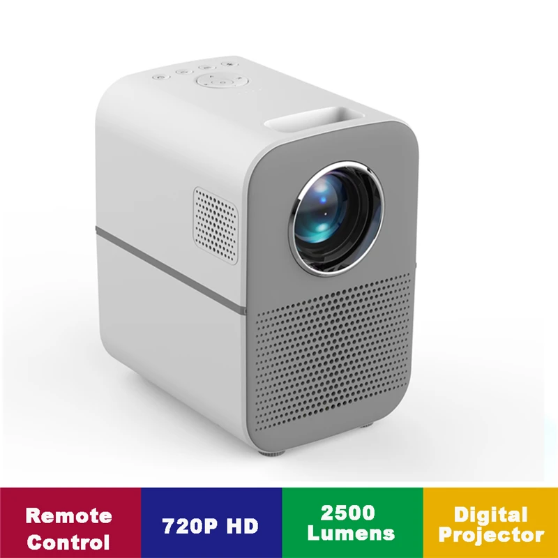 Цифровой проектор M6 Full HD Led 720p Портативный кинотеатр Умный домашний открытый