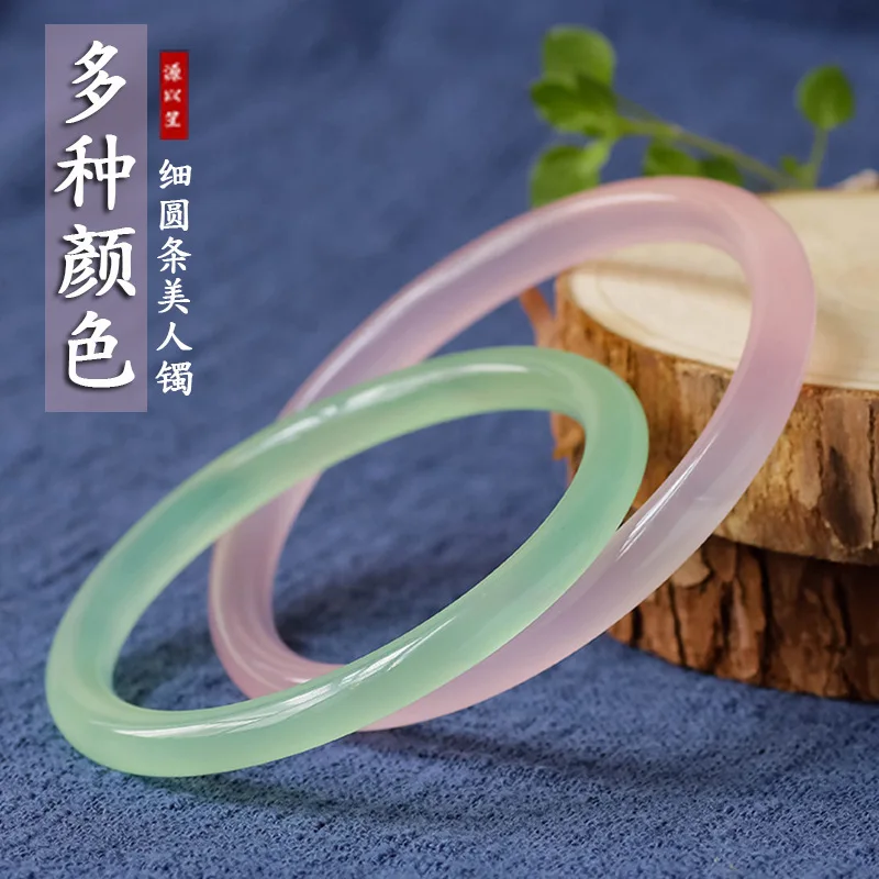 

Natural Fashion Accessories Jade Bangle Bracelet Charm Jadeite Jewelry Hand Carved Round Bangle For Men Women Gifts Genuine