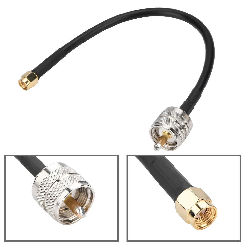 SOONHUA SMA PL259 мужской UHF коаксиального кабеля мужские прямые RF отрезок линия| |