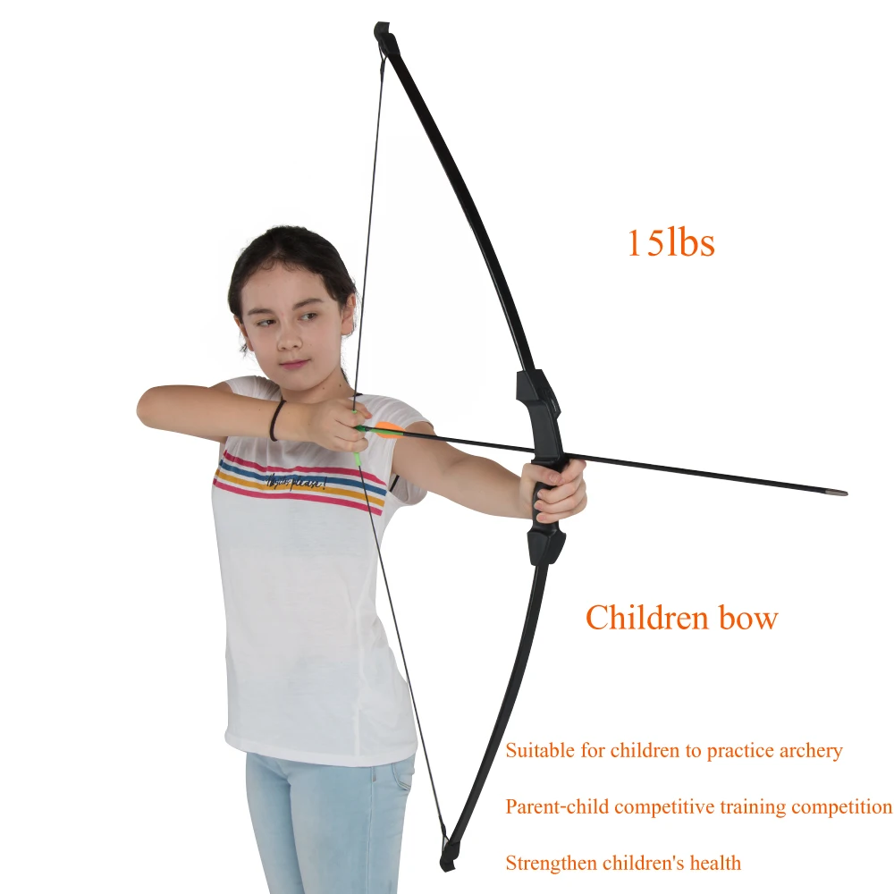 

Детский лук, 15 фунтов, конкурентная тренировка стрельбы, ловкость детей, соревнование родителей и детей, подарки для детей, стрелы для лука