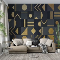 custom any size wallpaper abstract geometric light luxury mural living room dining room background wall covering decor fresco
