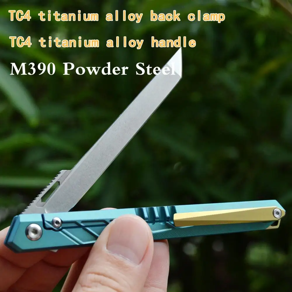 Складной нож FORESAIL-M390 уличный высокой твердости с лезвием из нержавеющей стали