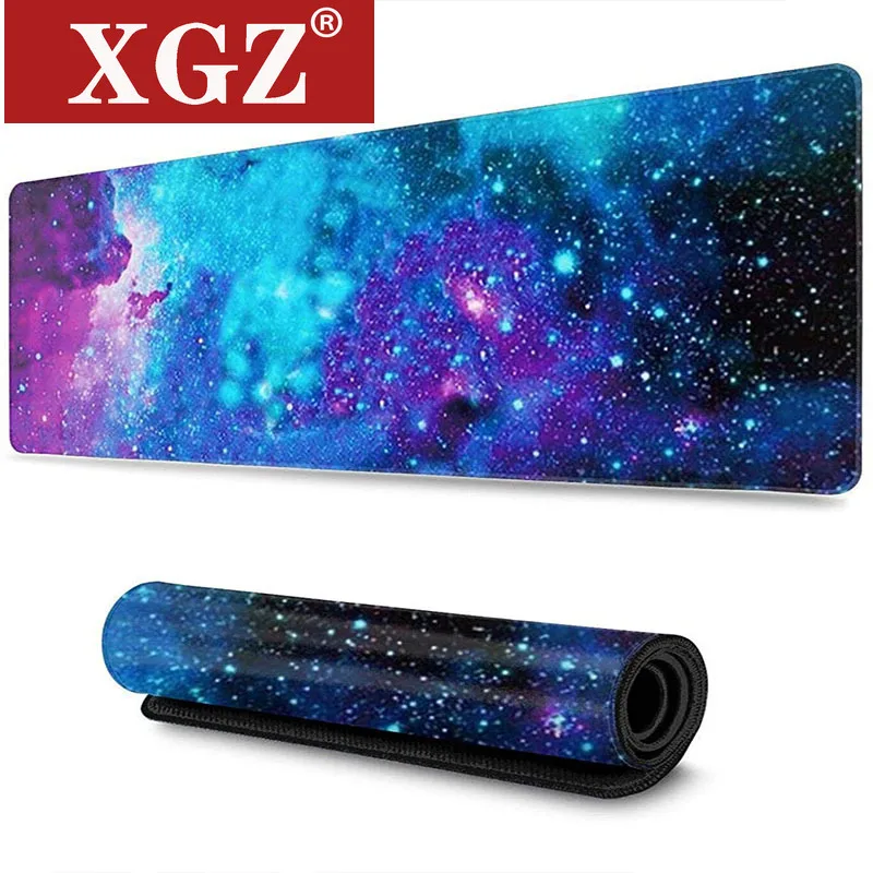 

Xgz Large Mouse Pad with Stitched Edges, Non-slip Rubber Base Mouse Pad, Suitable for Work and Players, Office and Home, 40x90