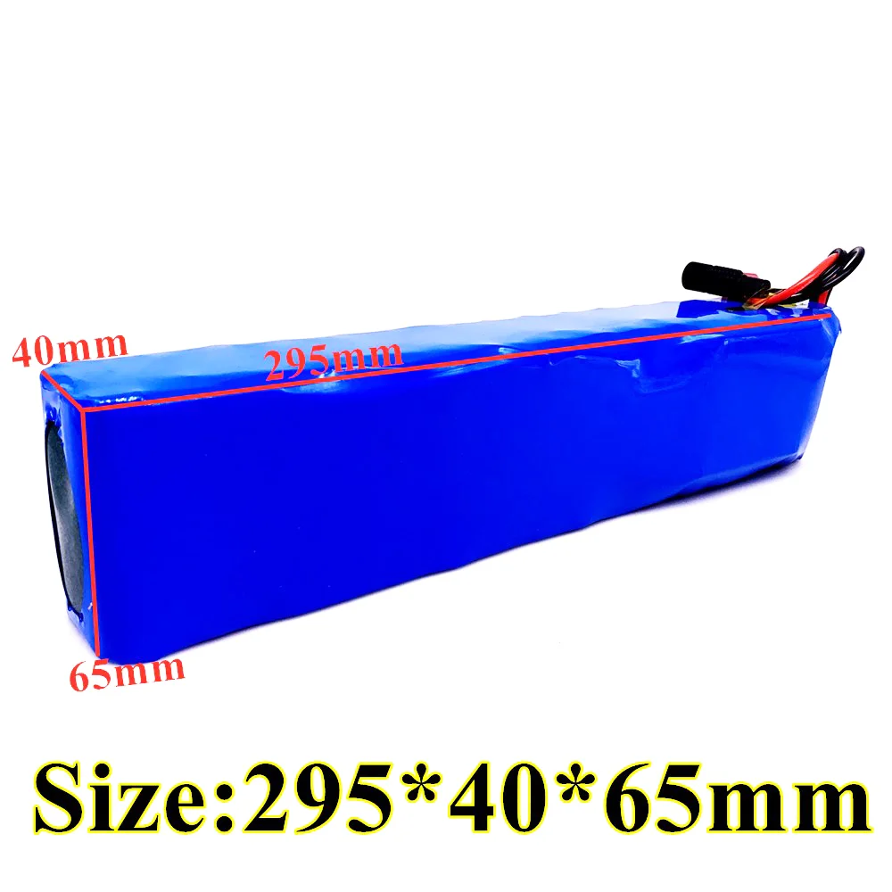 

2021new 60V battery pack16s2p lithium ion battery pack 67.2v18000mah eBike electric bicycle scooter with bms1000w plug + charger