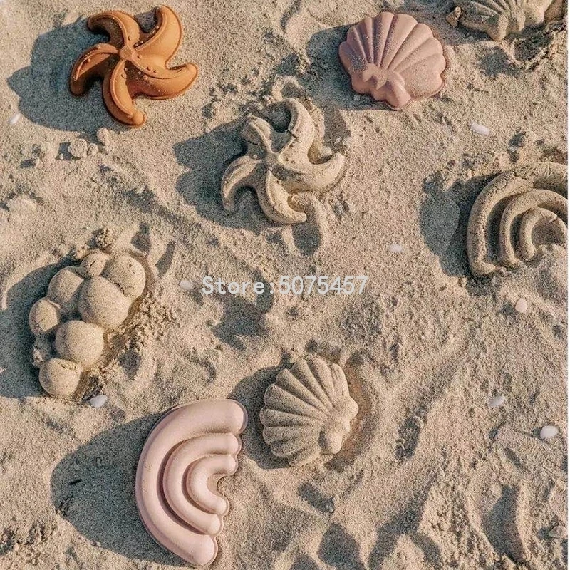 

Children Beach Baby Toys Slicone Summer Digging Sand Tool with Shovel Water Game Play Outdoor Toy Set Sandbox Toys for Children