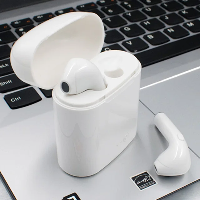 Беспроводные наушники i7s Tws Bluetooth вкладыши Спортивная гарнитура с зарядным