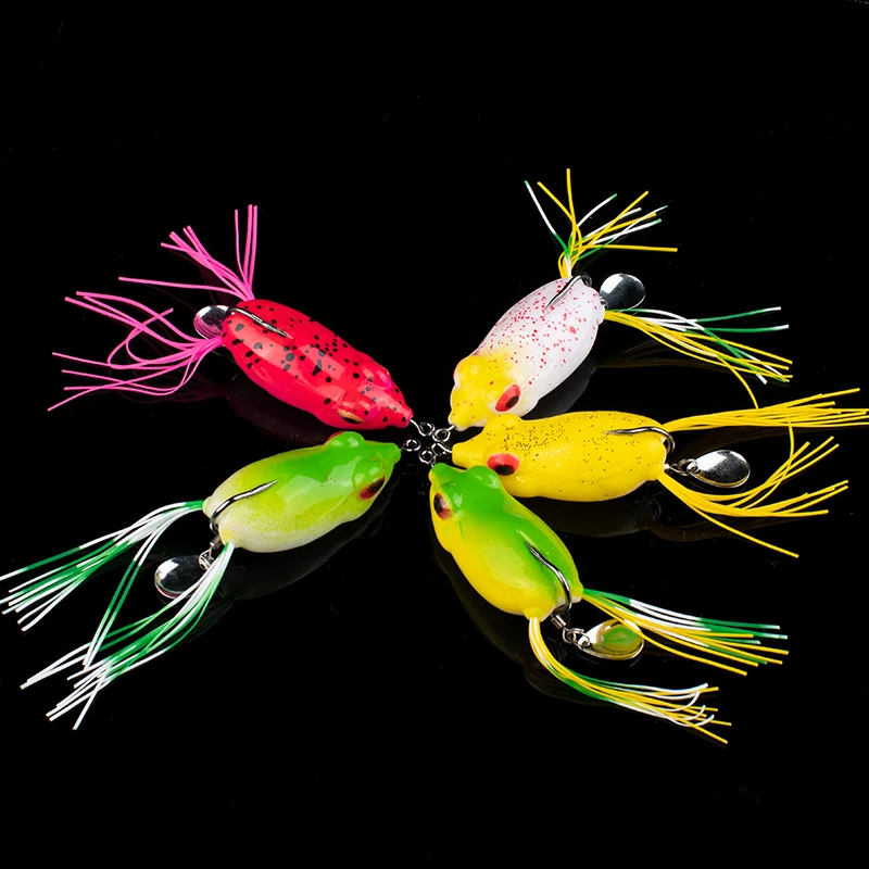 OBSESSION Ray Frog рыболовные басы реалистичные мягкие лягушки воблеры приманки 13 г 60 мм