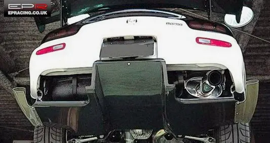 FRP зад диффузор для Mazda RX7 FD3S RE Стекло волокно задний (3 шт.) обвес тюнинг Накладка