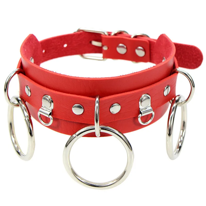 Новинка 2020 колье цепочка ожерелье панк искусственная кожа воротник женские