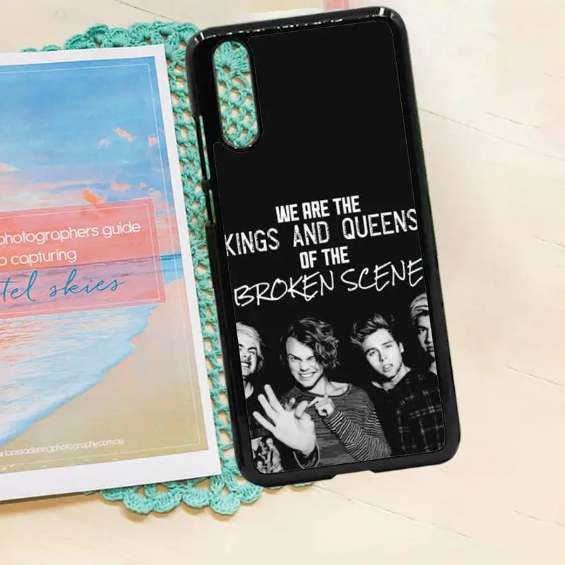 

5SOS band 5 seconds of summer luxury protective Phone Case shell PC for iPhone 11 12 pro XS MAX 8 7 6 6S Plus X 5S SE 2020 XR