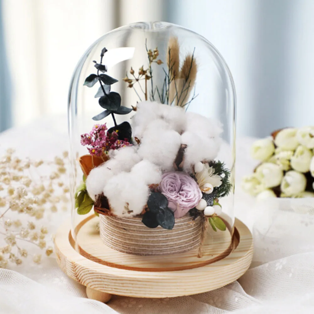 Натуральные высушенные стебли хлопка искусственный цветок для фермерского дома