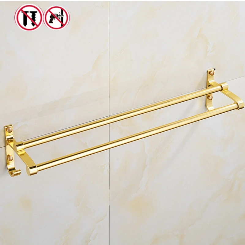 Ванная комната вешалка для полотенец Дырокол Туалет Ванна Полка пространство