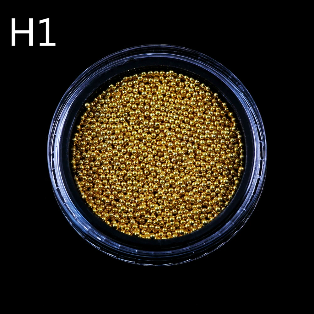 1 коробка Металлическая стальная бусина Стразы для ногтей сплав Материал сталь