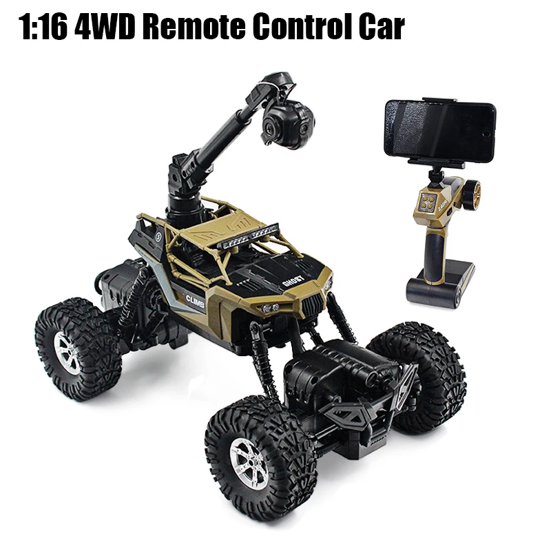 RC автомобиль 1:16 продажа машина с камерой 0.3MP скалолазание на радио внедорожник