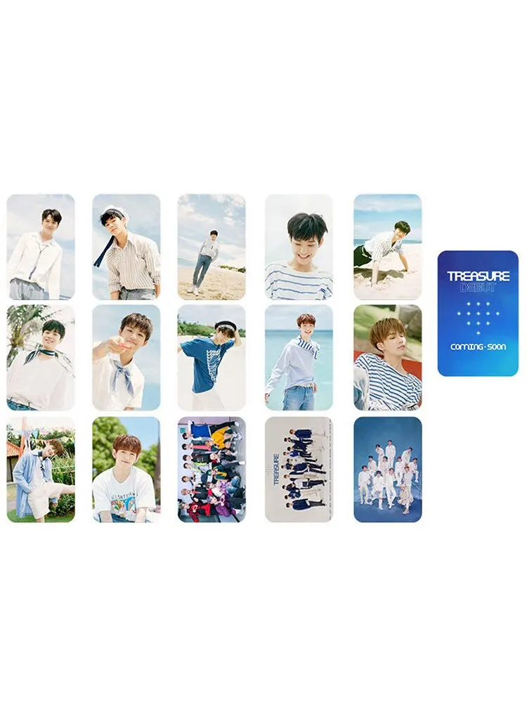 

15pcs/set Kpop TREASURE Photocard Postcard Album Photo Card Lomo Cards