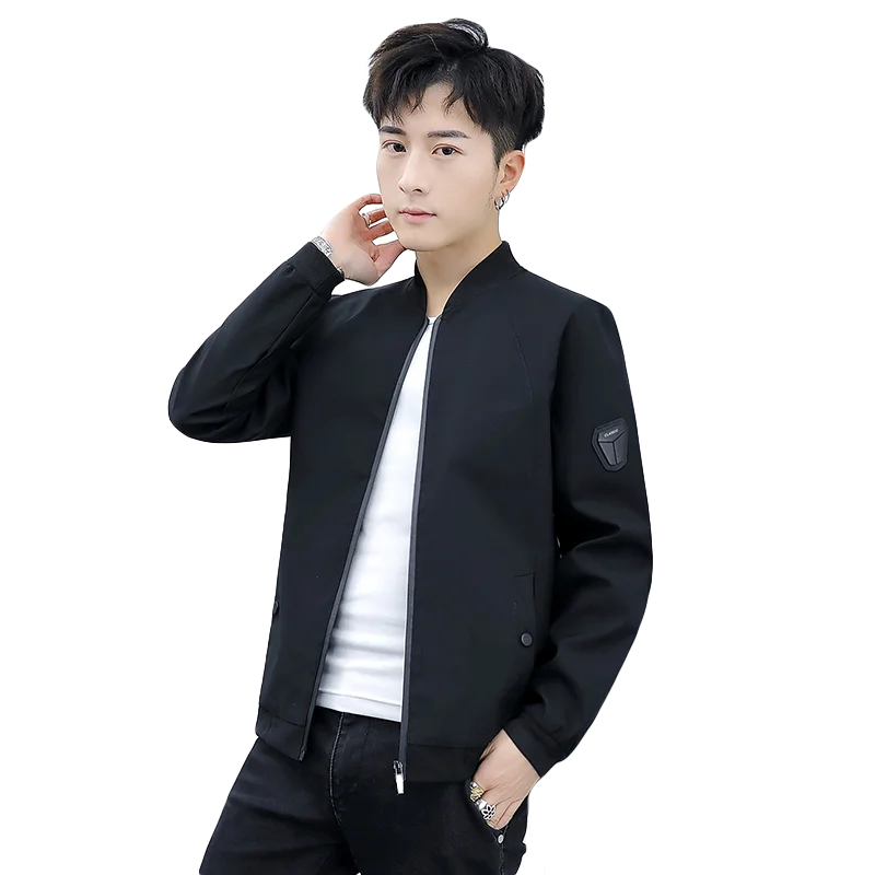 Куртка мужская 2019 новая свободная Топ рубашка Бомбер куртка хип хоп бейсбольная