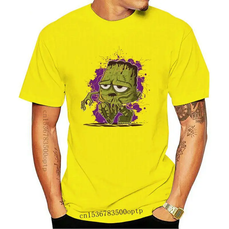 

Frankenstein Cool Fashion Design Short Sleeve Cotton Men's T-shirt size S-3XL