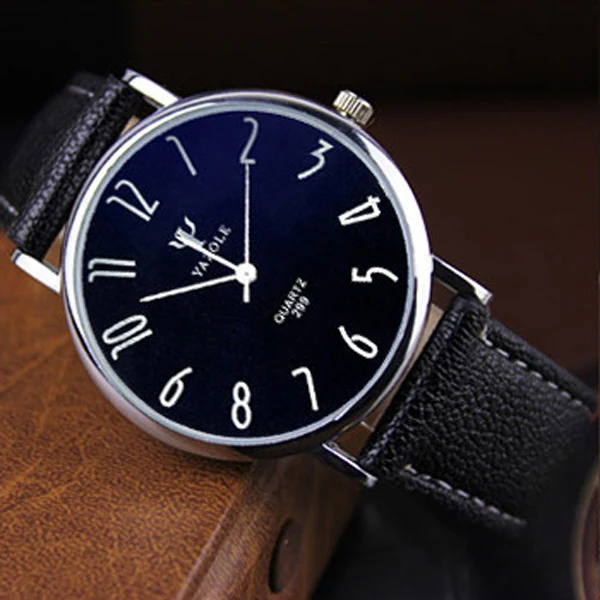 Мужские повседневные кварцевые часы модные деловые люксовый бренд повседневный