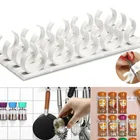 24 уровней стойка для специй, органайзер, настенный шкаф, дверь, подвесные банки для специй, набор крючков, держатель для хранения, захват, кухонные аксессуары