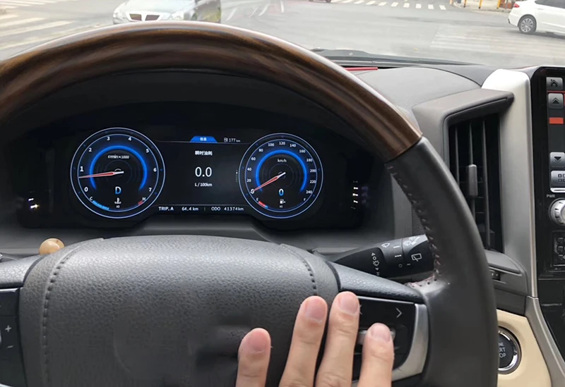 Liandlee панель инструментов Замена приборной панели развлечения Android системы для Toyota Land Cruiser 200 J200 LC200 Roraima